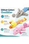 Plush Duck Cat and Dog Toy - Interactive Playmate with Sound When Bitten - Soft Textured Design - 5