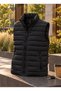 Men's Zippered Pocket Padded Quilted Casual Vest - 5