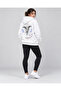 Unisex Women's and Men's Unbroken Above All Design Text Printed Oversize 3 Thread Hooded Sweatshirt