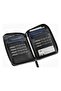 Rfid Protected Leather Zippered Unisex Family Passport Wallet - 2