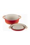 Doufeu Special Lid Design Cast Iron Pot 32cm - 5