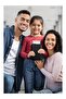 Rfid Protected Leather Zippered Unisex Family Passport Wallet - 4