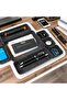 8-Pack Felt Drawer Storage Tray, Desk Felt Small Square Storage Box, Space Saving (Dark Gray) - 6