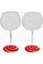Swirl Set of 2 Borosilicate Handmade Glass Cups