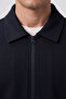 Navy Blue Comfortable Fit Men's Jacket - 88494 - 3