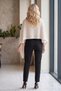 Women's Openwork Soft Knitwear Shoulder Shawl – Knitted Patterned Shawl - 4