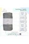 Premium Glittery 3mm - 250 Gr Polyester Macrame Rope Light Gray 230 m Polyester Macrame Rope Supla Rope and Bag Thread - 3