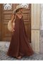 Rochie maxi, maro - S - 2
