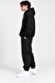 Men's Oversize Hooded Cotton Tracksuit Set 3 Thread Threaded Start Again Back Print - 4