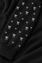 Women's Oversize Sweatshirt Hoodie Polka Dot Hooded, Kangaroo Pocket, 3 Thread Ruffle Anti-Pilling - 4