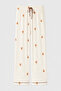 Women's Pajama Set Teddy Bear Patterned Ribbed Camisole Buttoned Ribbed Long Sleeve Shirt Collar Home Wear W6E789D8 - 4