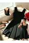 Rochie mini, neagră - 1XL - 3