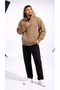 2-Piece Hooded Unisex Zippered Sweatshirt / Cardigan - 3