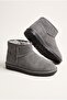 Furry Warm Water-Repellent Women's Autumn Winter Daily Use Short Mini Thin Sole Boots - 4