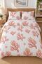 Easy-Iron Duvet Cover Set Double Size Coral Koral - 2