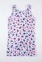 Pack of 5 Girls' Cotton Lycra Wide Strap Mixed Pattern Undershirts |   6 Colorful Buckles with Gift Customized Production - 2