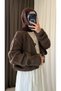 Terra Knitted Cardigan - Bitter Brown - 2
