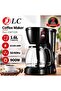 DLC-CM7335 Coffee Maker 1.6L – 900W, Easy Operation, Drip-Proof Design, Automatic Insulation – Black - 4
