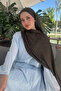 Premium jacquard leopard pattern shawl - khaki