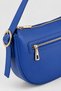 Marly women's faux leather shoulder bag with chain detail - saks blue - 4