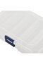 Portable Saw Blades Organizer Box With Compartments Pp Material Storage Case Space-saving Re - 3