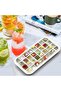 Ice Cube Tray with Lid and Bin, 2 Pack Ice Cube Trays for Freezer, 64 Pcs Ice Cube Mold (White) - 6
