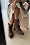 Women's Boots Aci Brown Suede - 4