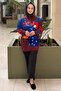 Para Pul Sequined Colorful Knitwear Tunic - 4