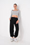 Belted, Cashmere-Embellished, Three-Yarn Pants with Stoppered Cuffs - 6
