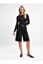 72793 High Waist Bermuda-Black - 2