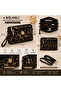 Set of 2 Leopard + Leopard 4-Compartment Women's Shoulder and Crossbody Bags Multi-Functional Zippered Handbag - 3