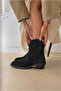 Women's Boots Black Suede