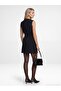 90944 Belted Double-Breasted Mini Dress-Black - 4