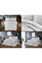 Premium Double Duvet Cover Set with Ethnic Patterned Elastic Sheets Gray - 5