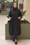 Shirt Collar Button Detailed Trench Coat