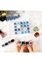 3 Pack Diamond Art Painting Storage Organizer Box, 28 Grids Plastic Bead Container, Clear Rhinestone - 5