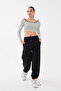 Belted, Cashmere-Embellished, Three-Yarn Pants with Stoppered Cuffs - 3
