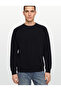 Men's Sweatshirt Crew Neck Regular Fit Minimal Logo Embroidered Basic Long Sleeve Casual Tbc0Yhba0011