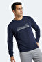 Garage Men's Navy Blue Sweatshirt - 6