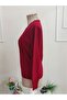    Women's Long Sleeve V-Neck Knitwear Blouse - 5