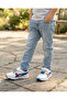 Kids' hook-and-loop fastened lace-up sneakers - casual everyday school shoes - 3