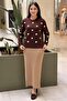 Embossed Mini Floral Patterned Mercerized Tunic - 3