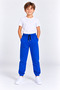 Boys' Cotton Jogger Sweatpants with Elastic Cuffs and Lace-Up Pockets