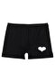 Civil Girls' Heart Patterned 2-Piece Boxer |   Lycra Single Jersey |   School Nursery and Daily Use - 3