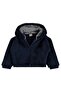 Baby Zippered Cardigan for 6-18 Months - Navy Blue - 3