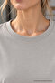 Oversize Long Sleeve Basic Gray T-Shirt - 3