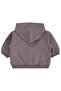 Floral Embroidered Basic Cardigan for 6-18 Months - Brown - 2