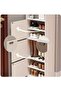 Free Standing Shoe Racks Simple Narrow Shoe Rack Shoe Cabinet with Door Large-Capacity Multi-Layer Shoe Rack Organizer for Closet Bedroom Hallway Dust-Proof Storage Rack ‎30 x 43 x 180 cm. - 2