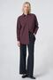 Cotton Basic Shirt Bordo 11503 - 2