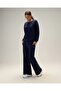 5Wf3540-Nv Women's Sweat Navy Blue - 7